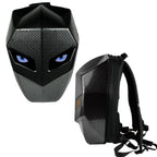 Rucsac moto Led, impermeabil, compartiment laptop 15.6, extensie pentru casca