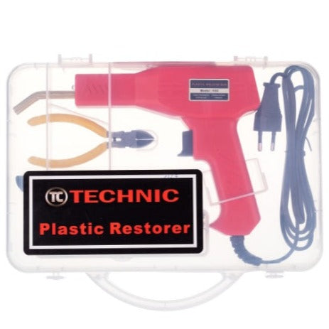 Trusă Pistol Profesional pentru lipit/sudat plastic, kit pentru repararea fisurilor din plastic – imagine 11
