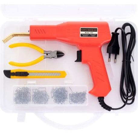 Trusă Pistol Profesional pentru lipit/sudat plastic, kit pentru repararea fisurilor din plastic – imagine 3