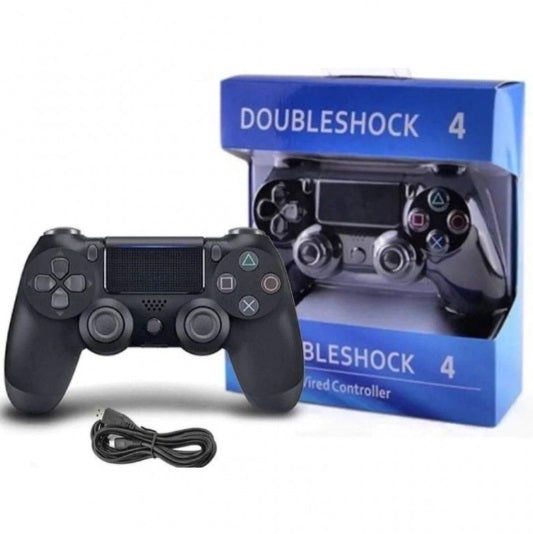 Joystick pentru PlayStation 4 (PS4) și PC, cu vibrații