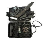 Kit 9 piese de supraviețuire, Multifuncțional, ideal pentru drumeții, camping, călătorii
