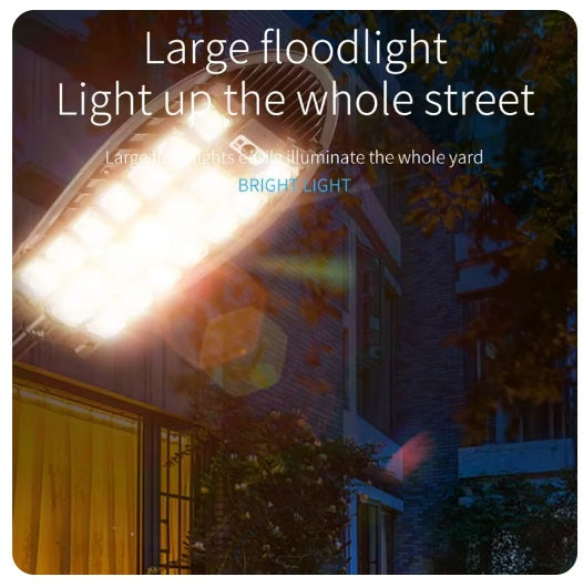 Panou și funcții lampă solară stradală 420 LED