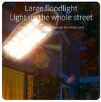 Panou și funcții lampă solară stradală 420 LED