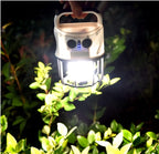 Lanternă de camping cu LED, lampă de camping, portabilă, reîncărcabilă pentru cort