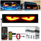 Afisaj led flexibil auto cu app, Panou LED Matrix auto, Display LED programabil flexibil pentru mașină cu telecomandă 60cm х 12cm x 1BUC