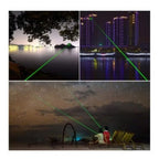 Laser Pointer Verde Cu Efect 3D, Metalic, Acumulator Inclus, negru – imagine 9