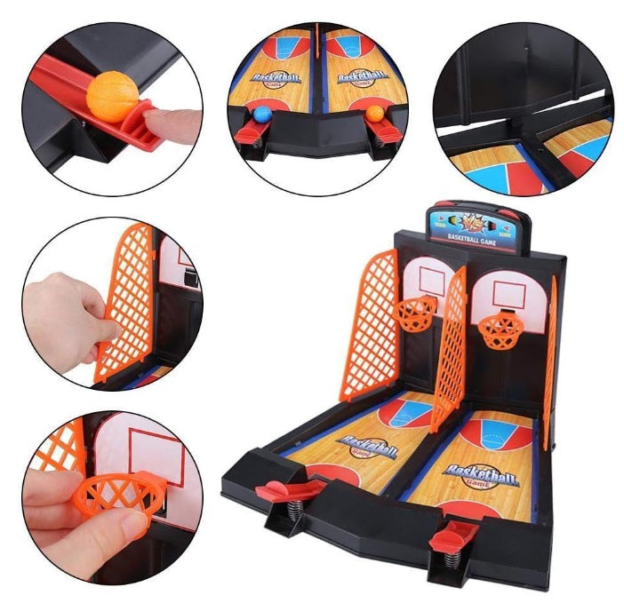 Masă de joc Basketball Action pentru 1 sau 2 jucători, multicolor – imagine 2