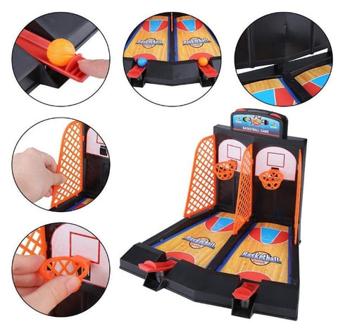 Masă de joc Basketball Action pentru 1 sau 2 jucători, multicolor – imagine principală