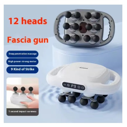 Aparat electric USB pentru masaj ( 12 capete ) reîncărcabil