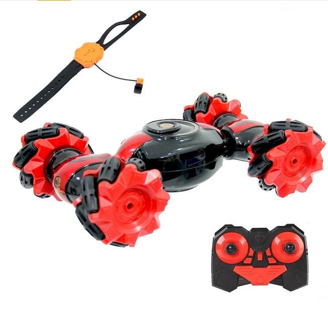 Mașină de jucărie Stunt Car, control prin gesturi, sunete și lumini – imagine 4