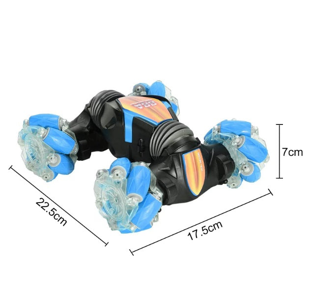 Mașină Off-Road cu Telecomandă, control gesturi, Lumini Led și Sunete, Rotire 360 Grade – imagine 3