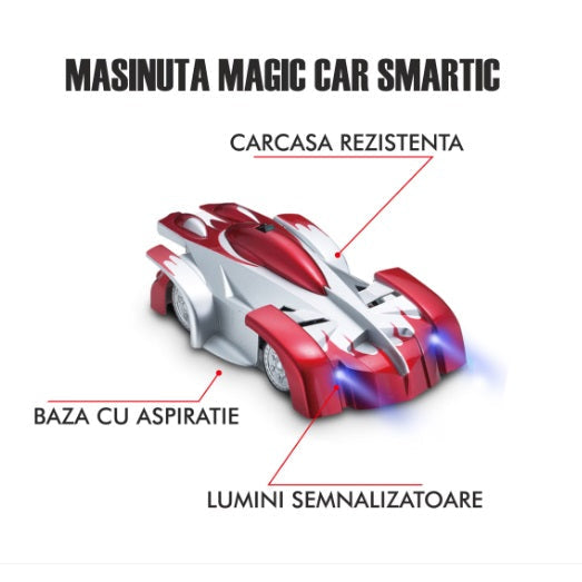 Masinuta De Jucarie, Antigravitationala, Cu Telecomanda, Merge Pe Pereti Si Pe Tavan