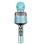 Microfon 2 în 1, Difuzor LED Recorder, Karaoke, USB, compatibil iOS și Android – imagine 2