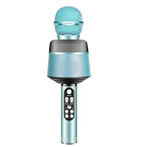 Microfon 2 în 1, Difuzor LED Recorder, Karaoke, USB, compatibil iOS și Android – imagine principală