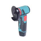 Mini Polizor Flex Unghiular Portabil, 2 acumulatori 12V, 4 discuri, 750W, 1500 mAh, 19500 rpm