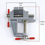 Mini menghină de masă din aluminiu, perfectă pentru bijutieri și bricolatori – imagine 2