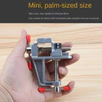 Mini menghină de masă din aluminiu, perfectă pentru bijutieri și bricolatori – imagine 7