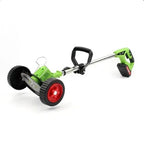 Motocoasa electrica 48V, 4000 mAh, 18000 RPM, cu 2 acumulatori, Si accesoriile prezentate in poze
