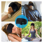 Mască de dormit, cu Căști Wireless, stereo Bluetooth 5.0 – imagine 7