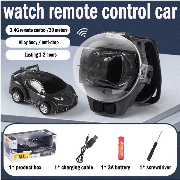 Jucărie cu ceas auto detașabil, cu telecomandă, 2.4 GHz, scara 1:64 – imagine 5