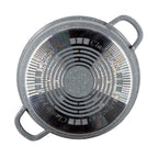 Set 10 oale din ceramică-granit: diametru 20 cm, diametru 24 cm, diametru 28 cm, diametru 28 cm, diametru 32 cm