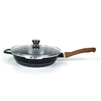 Set oale H.k din ceramica-granit, 16 piese, dimensiuni diametru 32cm, 28cm, 24cm, 20cm + o tigaie de 28cm diametru