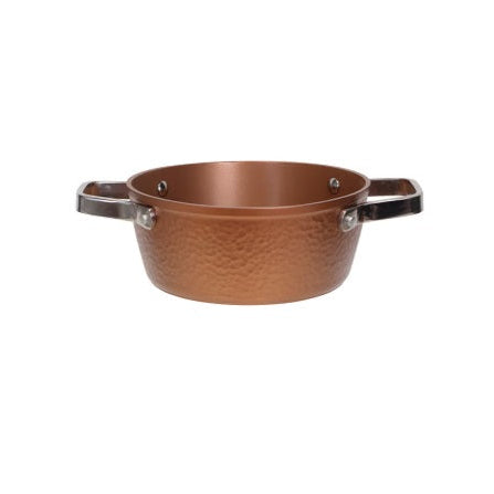 Oala, BERGNER, Aluminiu, 2.4 L, 20x8.3 cm, cupru culoare
