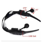 Ochelari ciclism cu căști audio, funcție MP3 wireless, Microfon, Preluare Apeluri Telefonice