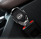 Centură falsă auto OPEL, piele și chrom, 1 BUC – imagine 3