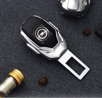 Centură falsă auto OPEL, piele și chrom, 1 BUC – imagine 4