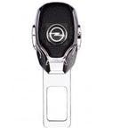 Centură falsă auto OPEL, piele și chrom, 1 BUC – imagine 2