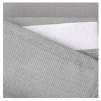 Organizator dulap, 6 compartimente, textil, cu rafturi pentru depozitare, 120 x 30 x 30 cm, negru – imagine 7