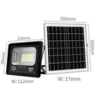 Proiector solar puternic JORTAN de 300W, 252 LED-uri SMD, panou solar si telecomanda, IP66