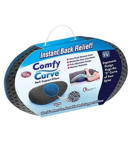 Pernă Lombară Ortopedică, Eliminare Dureri de Spate, Coloană Vertebrală, Somn Relaxant