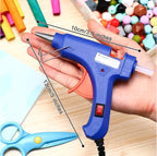 Pistol de lipit cu silicon, 10 cm/ 16 cm, baghete 7mm/ 11 mm, buton ON/OFF