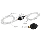 Pompă Manuală, pentru Transfer Lichide, Furtun 1.5 m, 8mm diametru