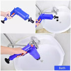 Pompă 4 în 1 Pentru Desfundat WC, Chiuveta, Cada, Cabina de Duș, Instalații Sanitare, Canalizare