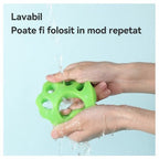 Set 4 perii de păr pentru căini si pisici, utilizat la spălare, silicon, non toxic – imagine 5