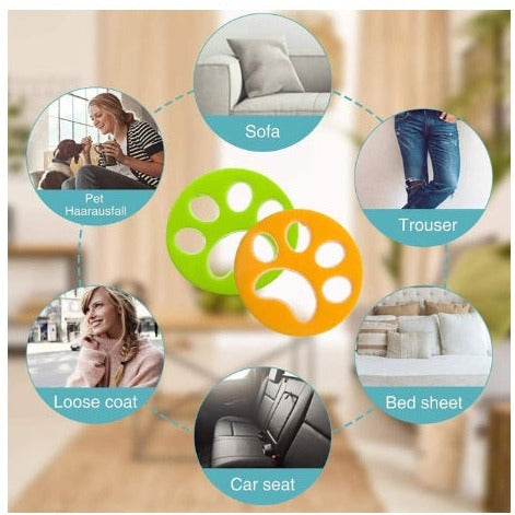 Set 4 perii de păr pentru căini si pisici, utilizat la spălare, silicon, non toxic – imagine 6