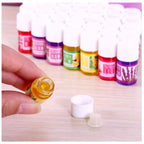 Set 12 x 3ml uleiuri esentiale aer Relaxare Fragrancing, de fructe si flori, pentru parfum Purificator si Umidificator si SPA