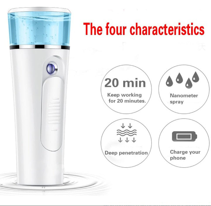 Pulverizator facial portabil cu ceață fină