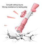Pușcă cu baloane de săpun, Bubble Gun, ABS, 3 ani+, 64.5 cm, Roz