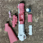 Pușcă cu baloane de săpun, Bubble Gun, ABS, 3 ani+, 64.5 cm, Roz