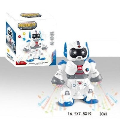 Roboțel dansator cu sunet și lumină, 16.5 cm – imagine 4