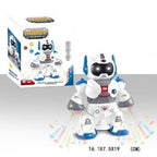 Roboțel dansator cu sunet și lumină, 16.5 cm – imagine 4