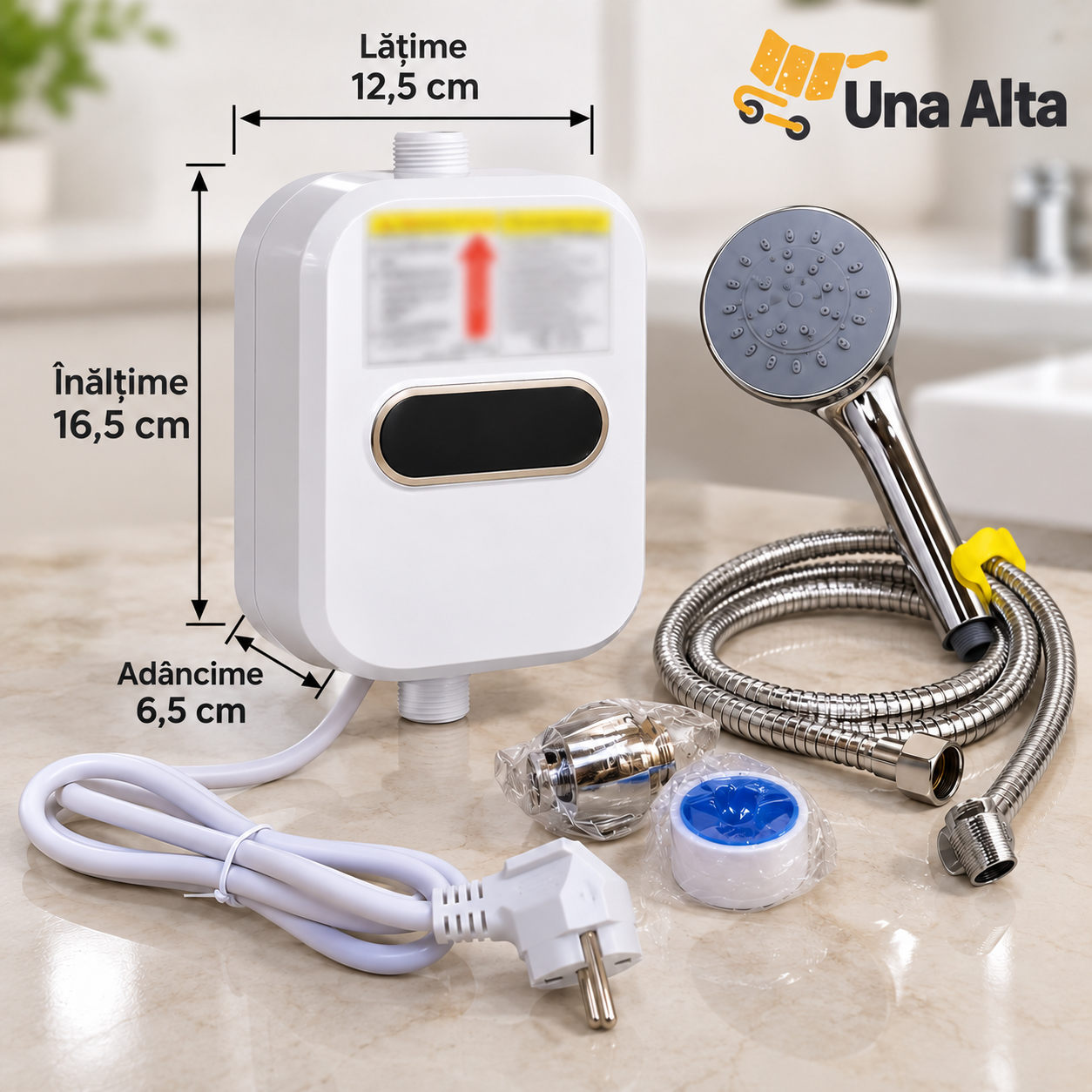 Imagine ilustrativă încălzitor RX-021 și accesorii