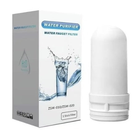 Cartus rezerva pentru robinet cu filtru de purificare a apei, Alb