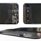 Afisaj led flexibil auto cu app, Panou LED Matrix auto, Display LED programabil flexibil pentru mașină cu telecomandă 60cm х 12cm x 1BUC