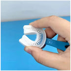 Set de 2 periuțe de dinți în formă de U pentru copii de 2–6 ani – imagine 6