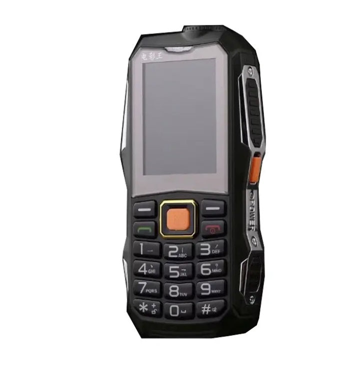 Telefon Militar Land Rover 2800 mAh, FM radio, Lanternă, verde/negru